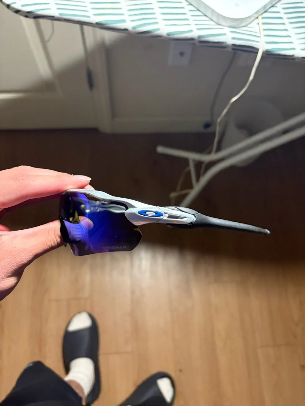 Oakley Prizm Blue Mirrored Performance Sunglasses